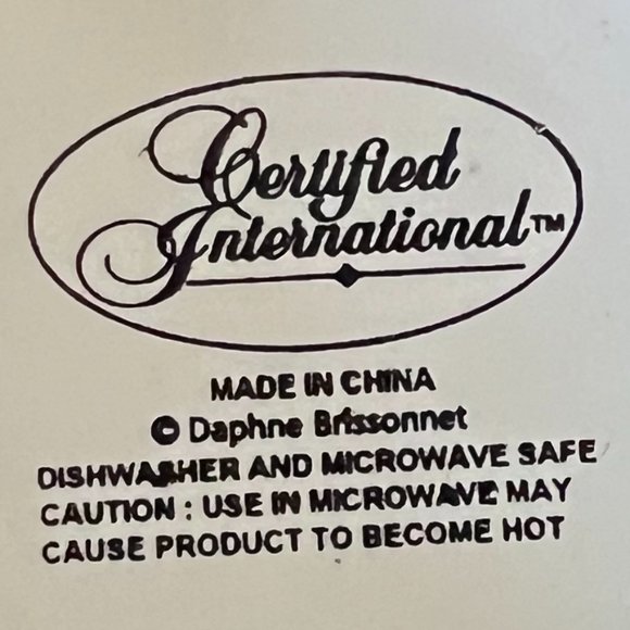 Daphne Brissonnet I’M STUCK ON YOU Mug Certified International ~ Embossed Cacti - Picture 6 of 6